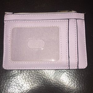Small purple wallet